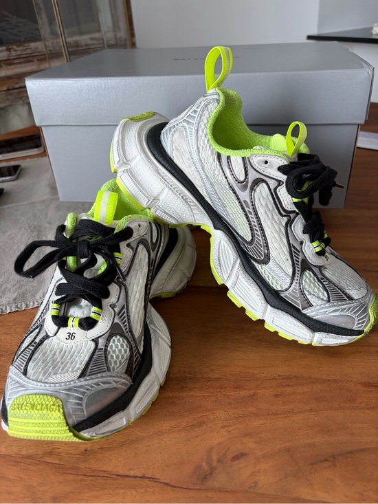 Balenciaga Shoes - Balenciaga 3XL Black Lime “Silver”
Style / SKU: 734731W3XL69031